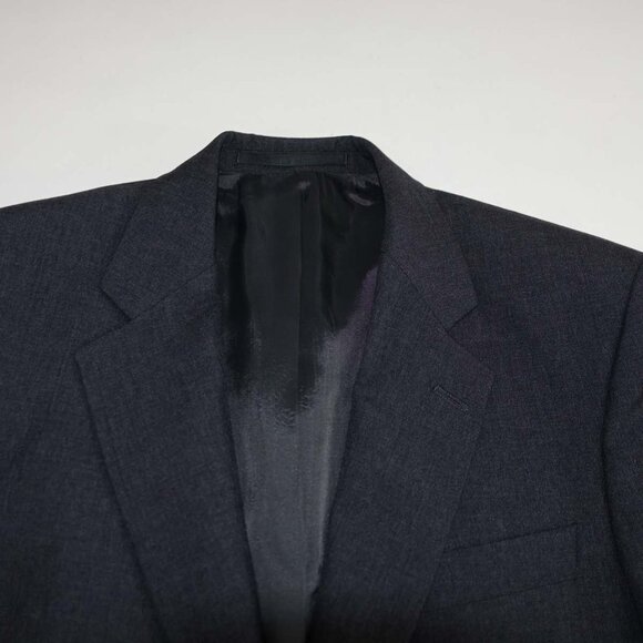 Alexandre London Savile Row Men's Suit Jacket Size 40 Regular Charcoal Gray 40R - Picture 3 of 9